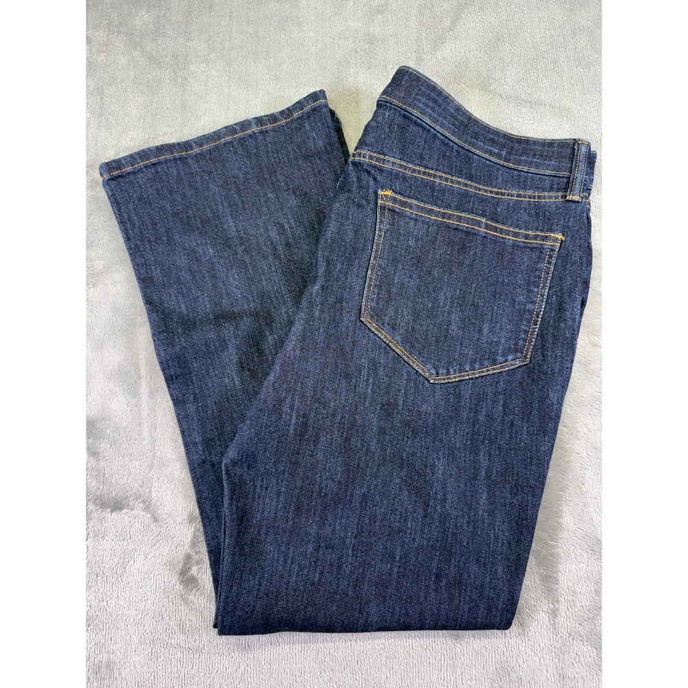 Sonoma Goods For Life Womens 14W Dark Wash Bootcut Comfort Waist Jeans Stretch